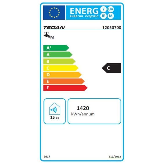 Boiler TEDAN Standard BT 50l HL inox 2kW