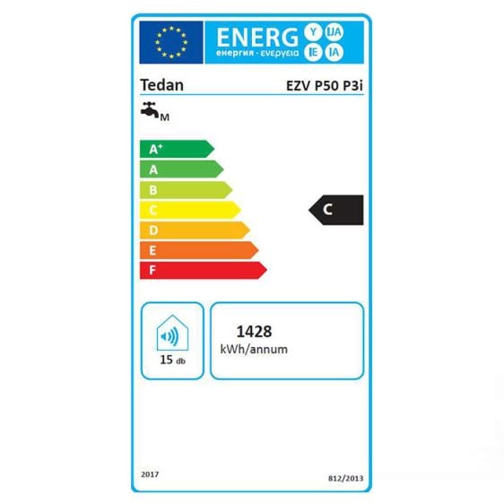 Volume water heater TEDAN CLASSIC INOX 50