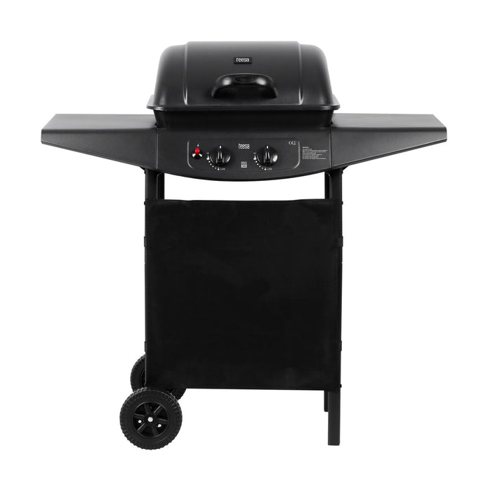 2-burners gas barbecue Teesa BBQ 2000