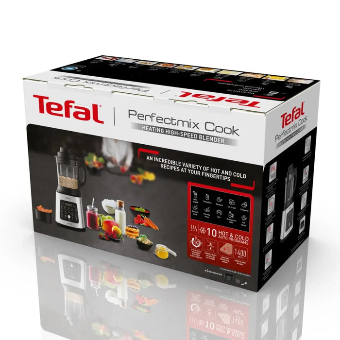 Tefal Perfectmix Cook BL83SD 1.75 L Tabletop blender 1400 W Black Stainless steel - Mixers / blendersAGD-MIB<<<Home
