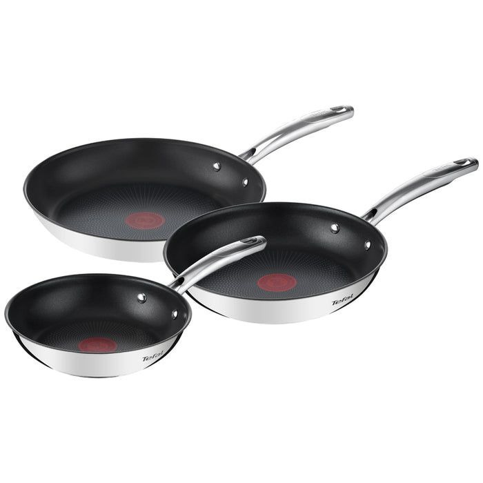 SET OF PANS 3 PIECES 20/24/28CM G732S334 DUETTO TEFAL