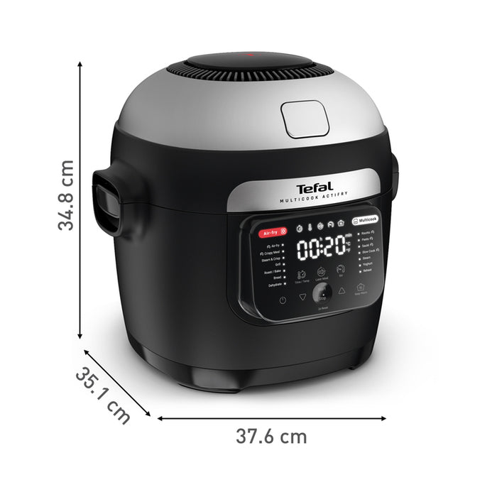 Multicooker and hot air cooker TEFAL MY741CF0, STIRRING FUNCTION 6.00 L, TIMER