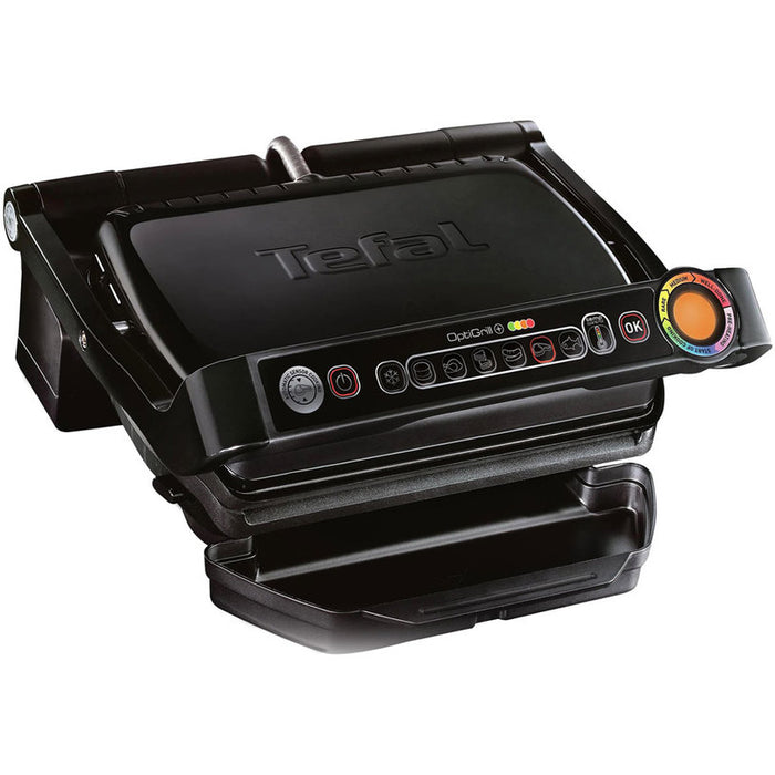 GRILL TEFAL GC712834 OPTIGRILL+ BLK AUTOMATIC PROGRAMS, BLACK, 2000 W