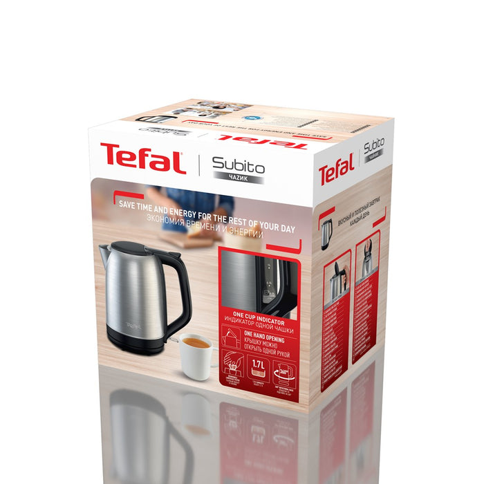 Electric kettle TEFAL Subito KO5S0D, 1.7 L