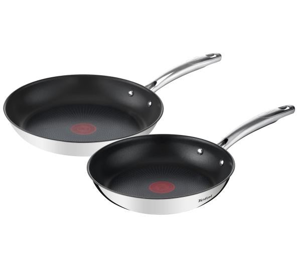 2 PIECE PANS SET G732S255 TEFAL DUETTO
