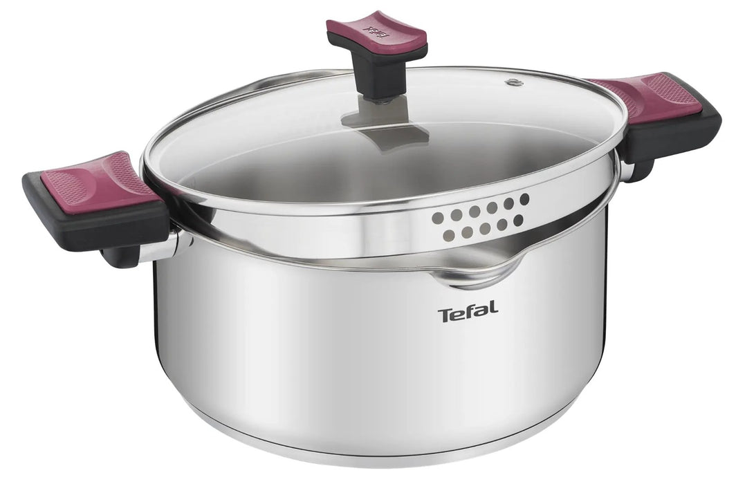Zestaw garnków TEFAL Cook & Clip 10 elem. G723SA74