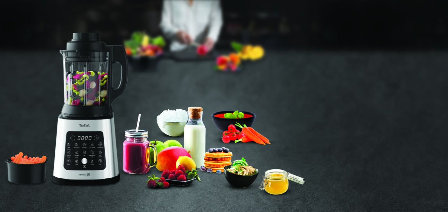 Tefal Perfectmix Cook BL83SD 1.75 L Tabletop blender 1400 W Black, Stainless steel