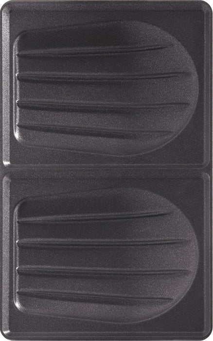 Tefal SW854D sandwich maker 700 W Black, Stainless steel