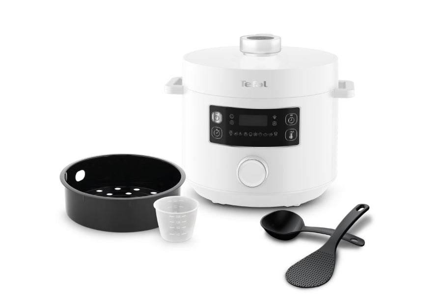 Tefal CY754130, Turbo Cuisine 5L (white), 1090W,  EPC, automatic prg (10) (inlc. Bake, Sous-vide, Slow-Cook, Ferment, Reheat), easy steam release