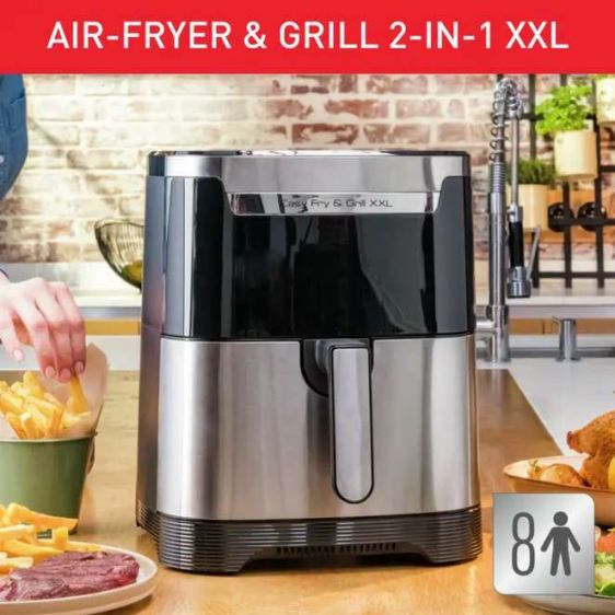 Hot air cooking device Easy fry & Grill XXL TEFAL EY801D15