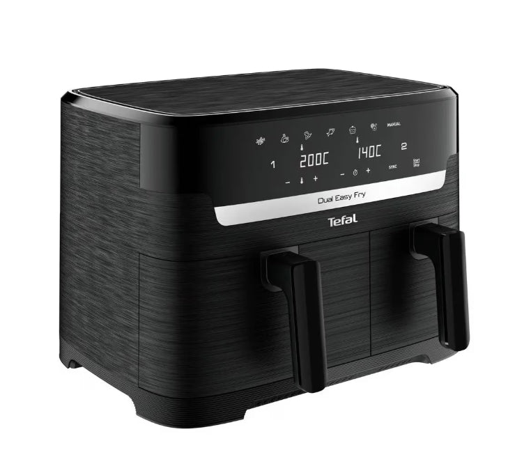 Tefal EY901N10 Dual Easy Fry Essential Blk