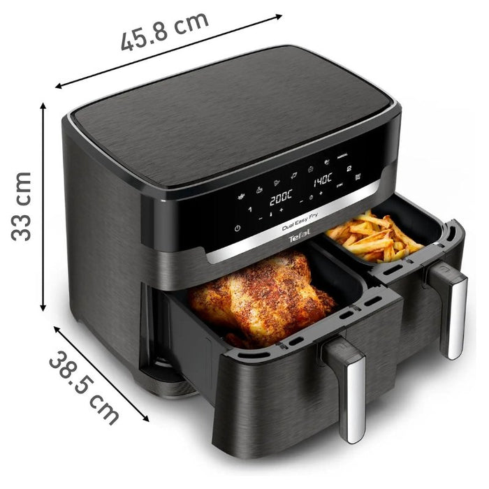 Healthy cooking appliance Tefal EY942HE0 Dual Easy Fry XXL