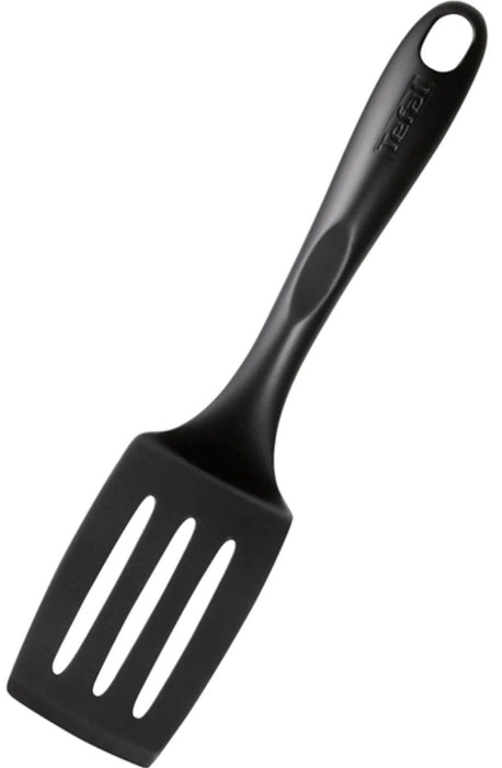 Tefal 2745112, Bienvenue, Little spatula, Kitchen tool, With holes, Up to 220°C, Dishwasher safe, black