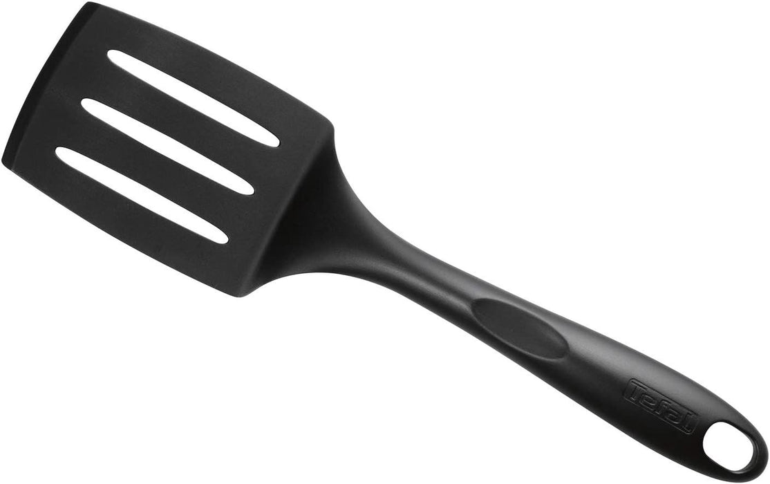 Tefal 2743712, Bienvenue, Slotted spatula, Kitchen tool, With holes, Up to 220°C, Dishwasher safe, black