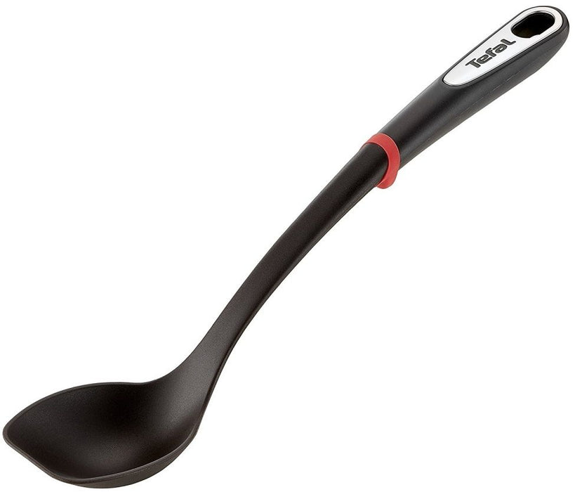 Tefal K2060514, Ingenio, Spoon, Kitchen tool, Termoplastic, 39.8x9x4.6cm, Up to 230°C, Dishwasher safe, black