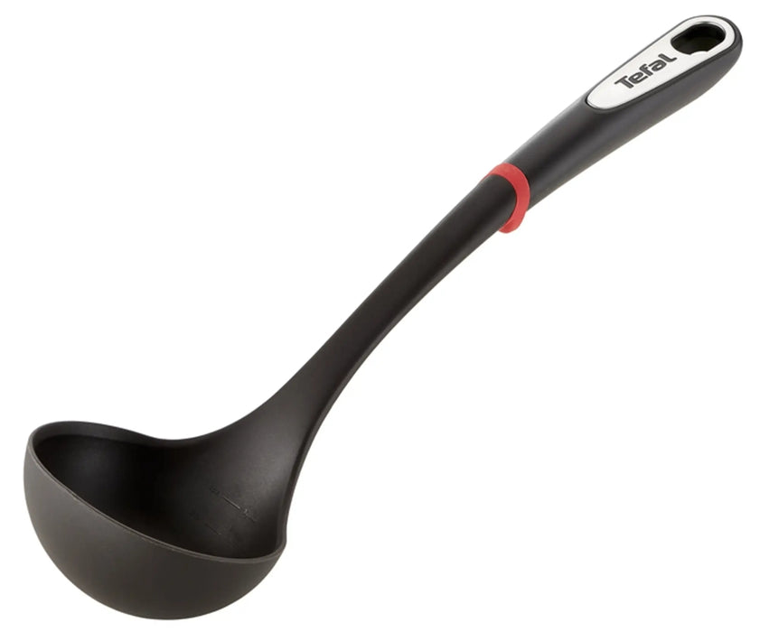 Tefal K2060114, Ingenio, Ladle, Kitchen tool, Termoplastic, 40.4x10x3.4cm, Up to 220°C, Dishwasher safe, black