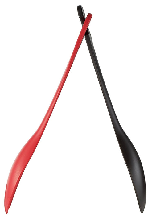 Tefal K2060614, Ingenio, Salad tong, Kitchen tool, Termoplastic, 35.2x9.2x4.2cm, Up to 220°C, Dishwasher safe, black