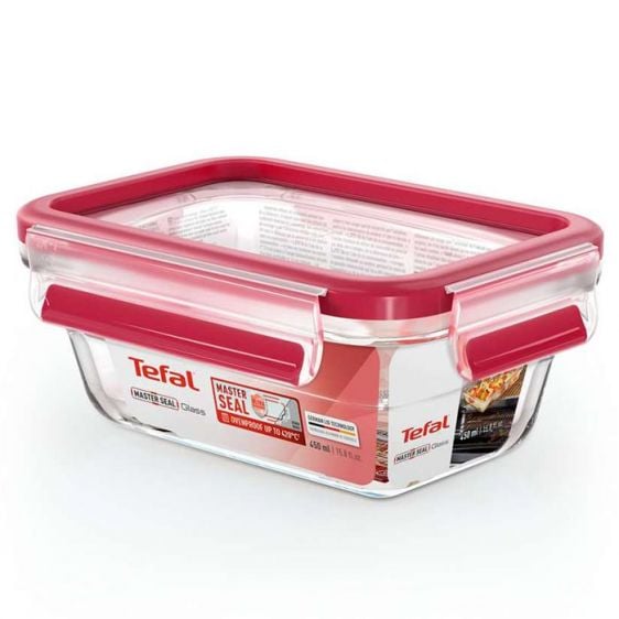 Food container TEFAL N1040510 MSEAL 0.45L, glass