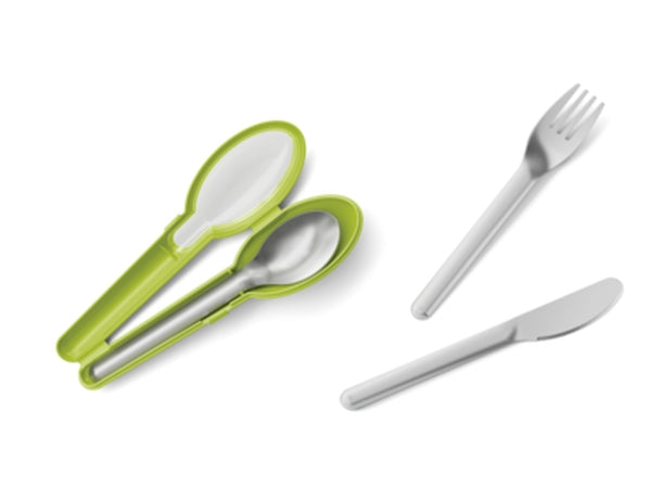 Tefal N1071810, MSEAL&GO CUTLERY SET GREEN TEF