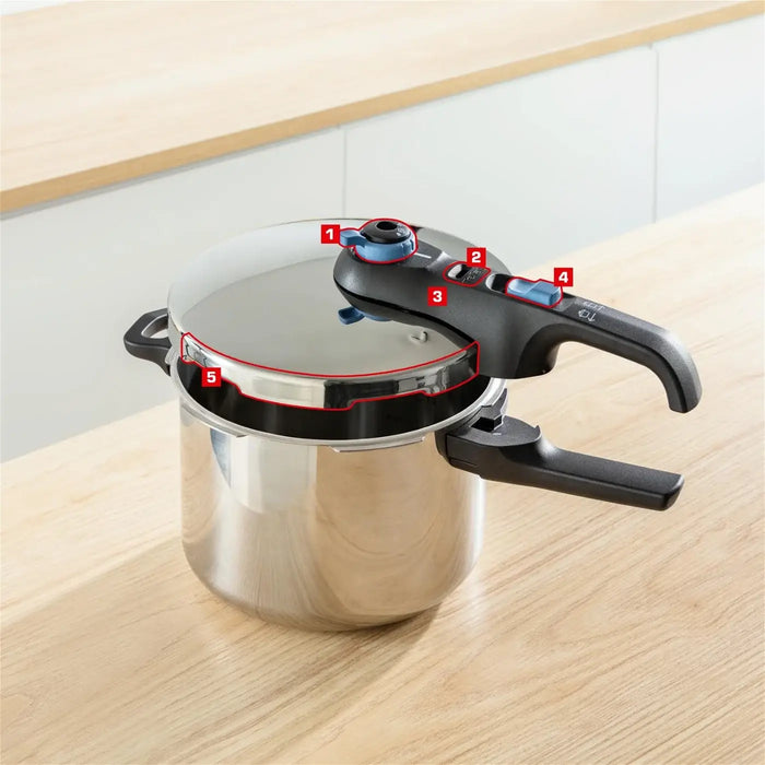 Pot Tefal P2584301, 6 L / 4 L