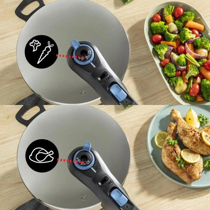 Pot Tefal P2584301, 6 L / 4 L