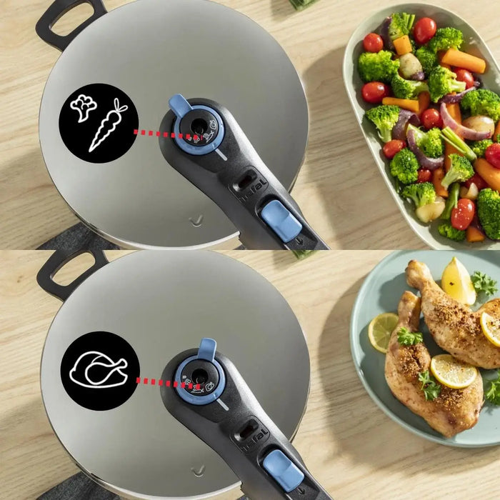 Pot Tefal P2584301, 6 L / 4 L