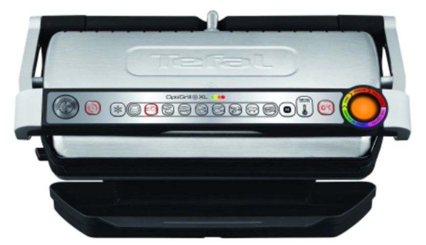 TEFAL GC724D12 OPTIGRILL+ XL AUTOMATIC PROGRAMS, GREY, 2000 W