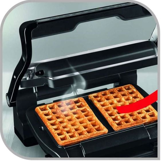 Wafer plates x 2 and ladle TEFAL XA724810 for Optigrill