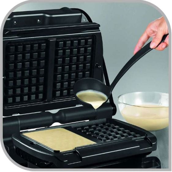 Wafer plates x 2 and ladle TEFAL XA724810 for Optigrill