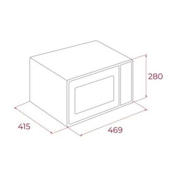 Microwave oven TEKA HMWE FS23 GC BK AirFry