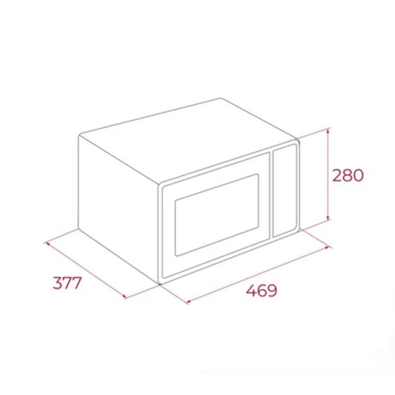 Microwave oven TEKA MWE FS25 G WH white