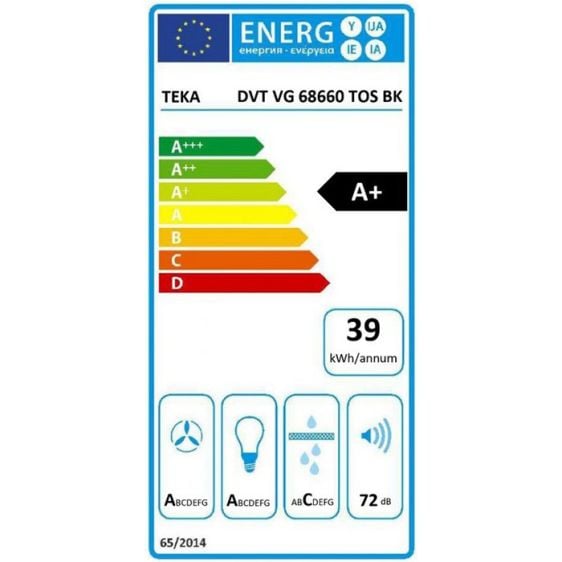 TEKA Van Gogh DVT 68660 TOS VG hood, Designer series