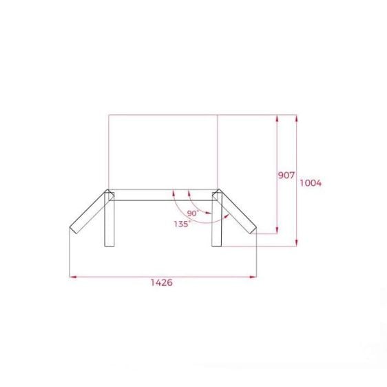 Refrigerator with freezer TEKA RFD 77825, 516 l, No Frost, 189.8 x 83.3 cm, stainless steel