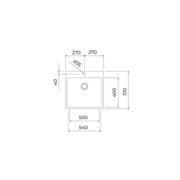 Sink TEKA ForLine RS15 50.40 (115000082)