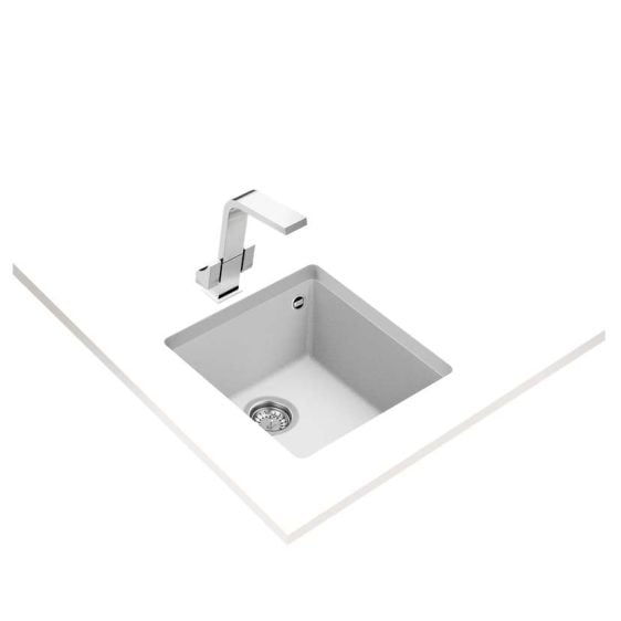 Undercounter Sink TEKA Square 40.40 TG WHITE