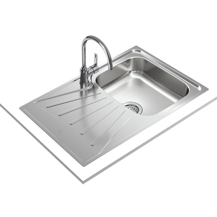 KITCHEN SINK TEKA STARBRIGHT SMOOTH LEFT 50X79CM