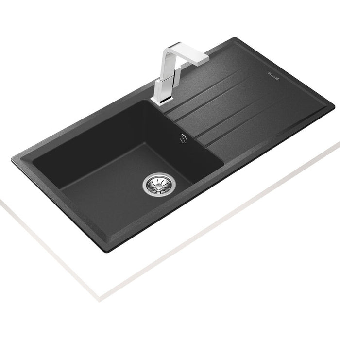 KITCHEN SINK TEKA STONE 60 L DARK GREY RIGHT
