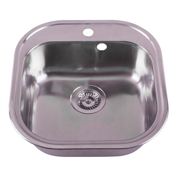 KITCHEN SINK TEKA STYLO 1 WITH SMOOTH 46.5X48.5X17