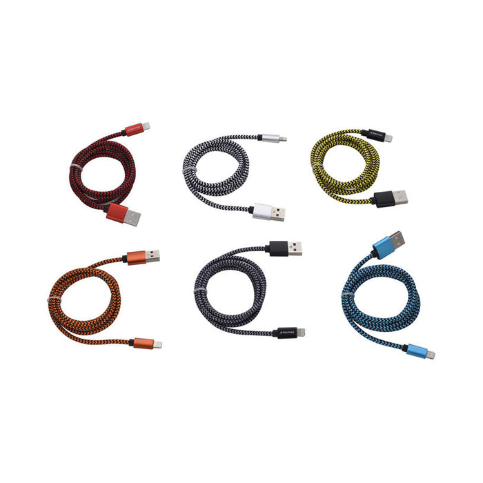 CABLE USB A TO LIGHTNING 1 M 1.7A TEKMEE