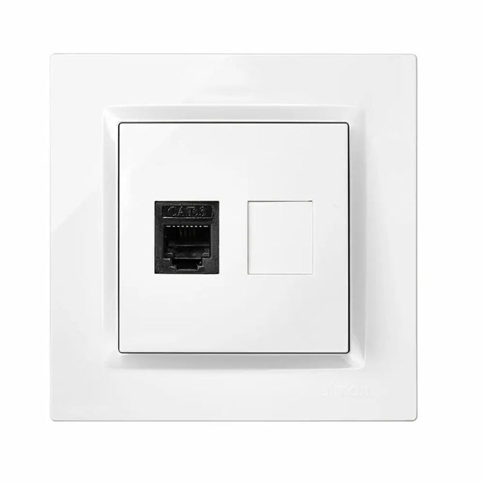 Telephone intake Simon White RJ11 - Електроника Телефони и таблети<<<Компютри| Електроника<<<BigBuy&&&Стационарни и IP