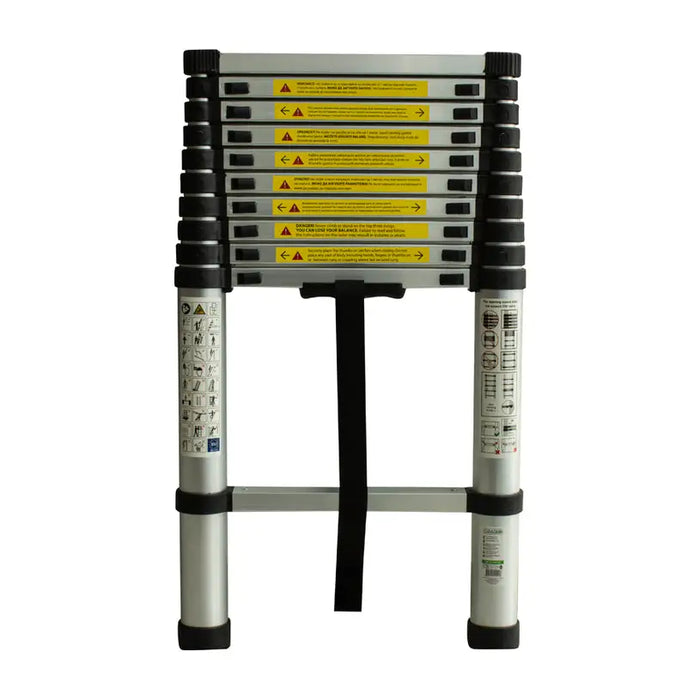 TELESCOPIC ALUMINUM LADDER GRASKO 3.2 M - Строителни стълби и скелета<<<Строителни материали<<<Praktiker