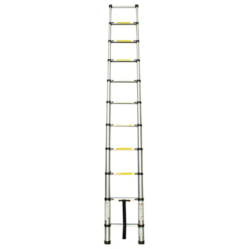 TELESCOPIC ALUMINUM LADDER GRASKO 3.2 M - Строителни стълби и скелета<<<Строителни материали<<<Praktiker