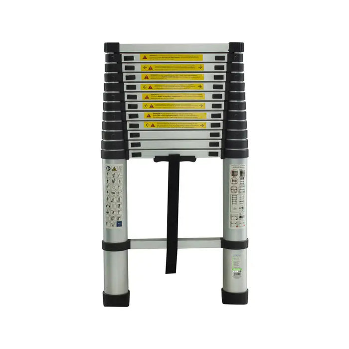 TELESCOPIC ALUMINUM LADDER GRASKO 3.8 M - Строителни стълби и скелета<<<Строителни материали<<<Praktiker