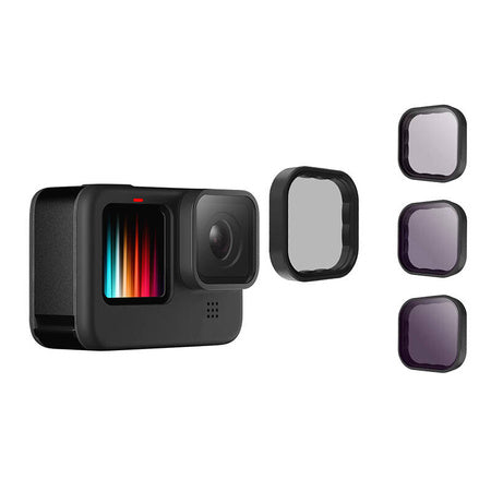 Telesin 8/16/32 ND filter set for GoPro Hero 9 / Hero 10 / Hero 11 / Hero 12 / Mini (GP-FLT-902) - For sports