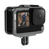 TELESIN Aluminum cage for GoPro Hero 12/11/10/9 +vertical adapter - For sports cameras<<<Accessories<<<Photo