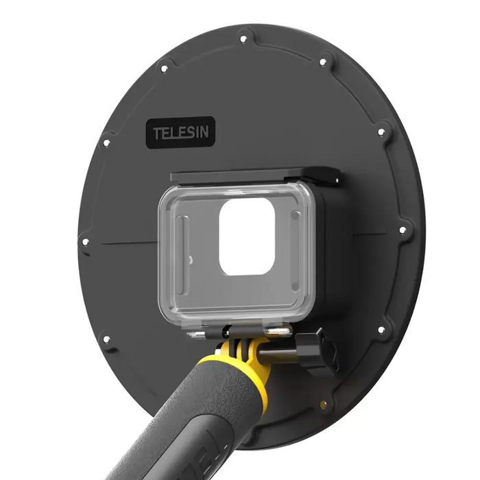 Telesin Dome Port underwater housing for GoPro Hero 13 / 12 / 11 / 10 / 9 (GP-DMP-T09) - Booms and selfie