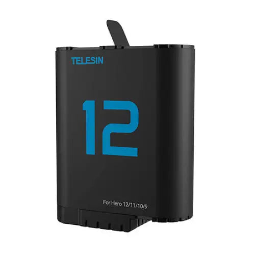 TELESIN lithium battery for GoPro Hero 12/11/10/9 (blue) - For sports cameras<<<Accessories<<<Photo