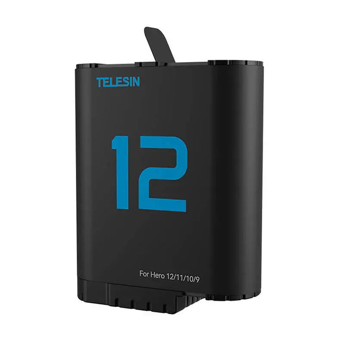 TELESIN lithium battery for GoPro Hero 12/11/10/9 (blue) - For sports cameras<<<Accessories<<<Photo