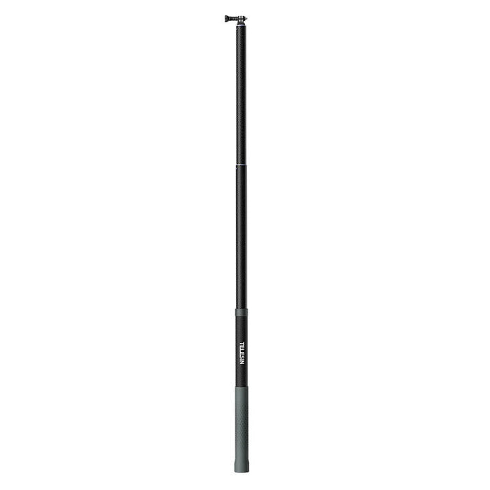 Carbon fiber selfie stick with 3m length Telesin for cameras GP-MNP-300-3