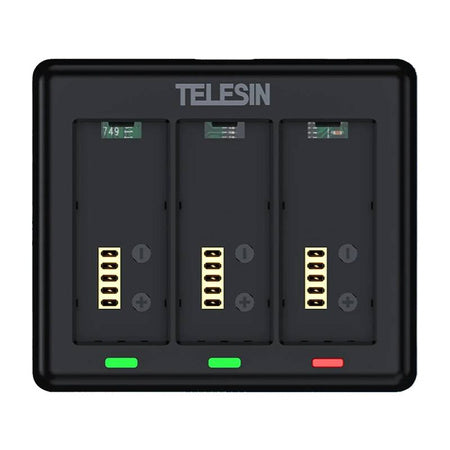 Charger for 3 batteries for GoPro HERO 13 Telesin (S0-BCG-12-TGP)